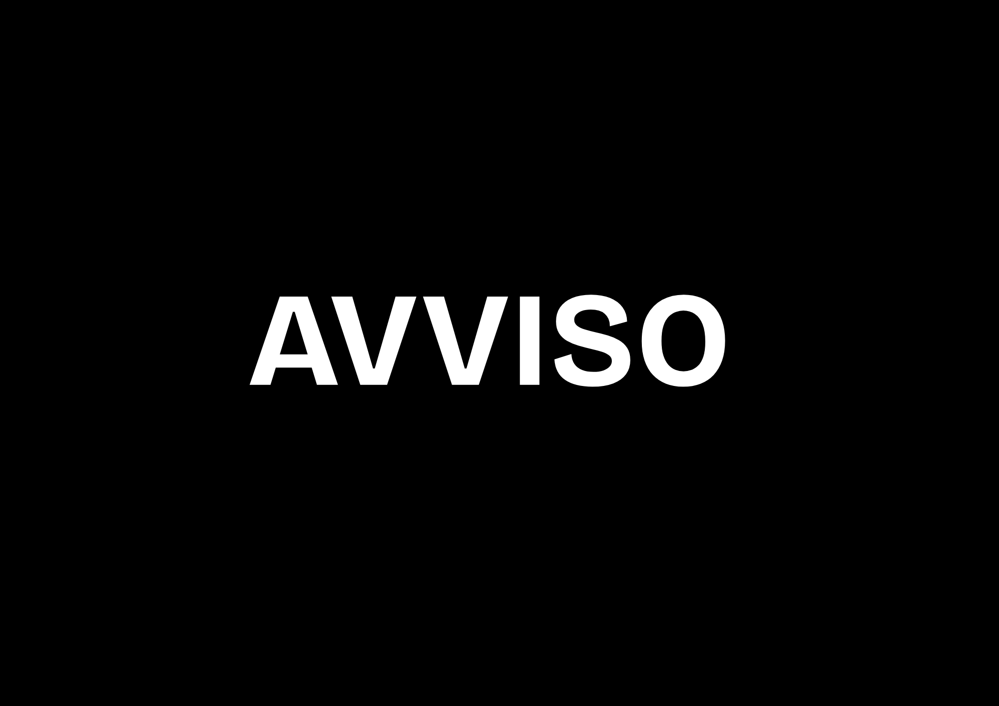 Avviso